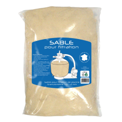 Sable pour filtration piscine